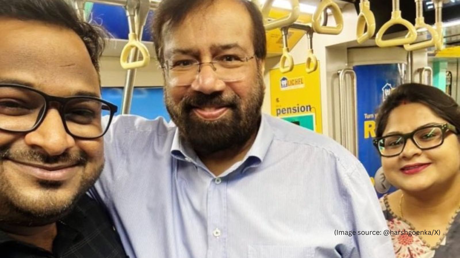 ‘Definitely the best’: Harsh Goenka rides on Mumbai Metro, compares it with networks in Paris, London and New York City