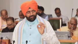 Haryana-CM-Saini-Budget-Youth_20260303224155.jpg Millennium City, Nayab Singh Saini, Haryana Budget, Haryana Vision Document-2047, delhi news, India news, Indian express, current affairs