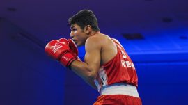 Hitesh Gulia will not be travelling to the Asian Boxing meet later this month. (PHOTO: BFI)
