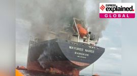 Strait of Hormuz in West Asia