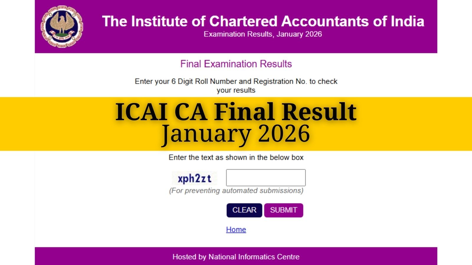 ICAI CA Final Result January 2026 Out: What are the official websites to check scorecards?