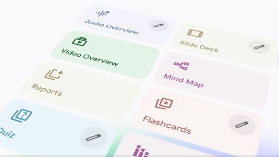The feature appears within NotebookLM Studio alongside other tools such as audio overviews, reports, slide decks, mind maps, and flashcards. (Image: X/NotebookLM)