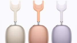 The biggest upgrade in the AirPods Max 2 is under the hood. Apple has replaced the older H1 chip with the newer H2 chip, which they claim brings noticeable improvements in audio processing. (Image: Apple)