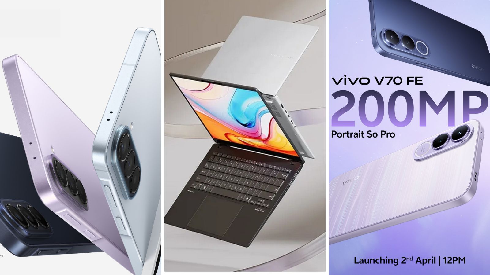 Tech and Gadget Launches Today (March 26, 2026): Samsung Galaxy A57, vivo V70 FE, and more