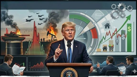 By Monday afternoon, Trump was signaling to markets that the military offensive he called a “little short-term excursion” was nearly done.