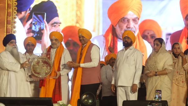 Union Home Minister Amit Shah raised concerns about religious conversions in Punjab at the Hind-di-Chadar commemoration commenced in Kharghar on Sunday and appealed to the state government and citizens to address the issue.
