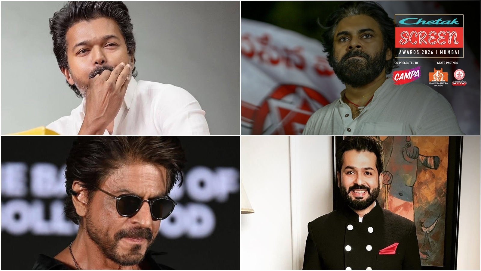 IE100: Vijay, Pawan Kalyan’s political stints pay off as they improve spots in list of most powerful Indians; Aditya Dhar mentioned; SRK rises in rank