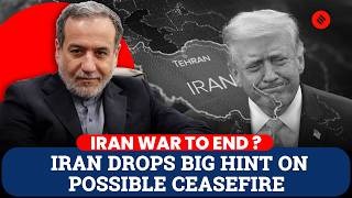 Iran FM abbas Aragchi Signals Deal Possible—But With Conditions