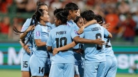 India women's team face Chinese Taipei in must-win game in the 2026 AFC Women’s Asian Cup. (PHOTO: AP)