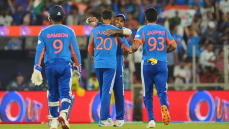 India lifted their third T20 World Cup title after defeating New Zealand in the final. (PHOTO: AP)