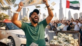 Indian driver UAE lottery win