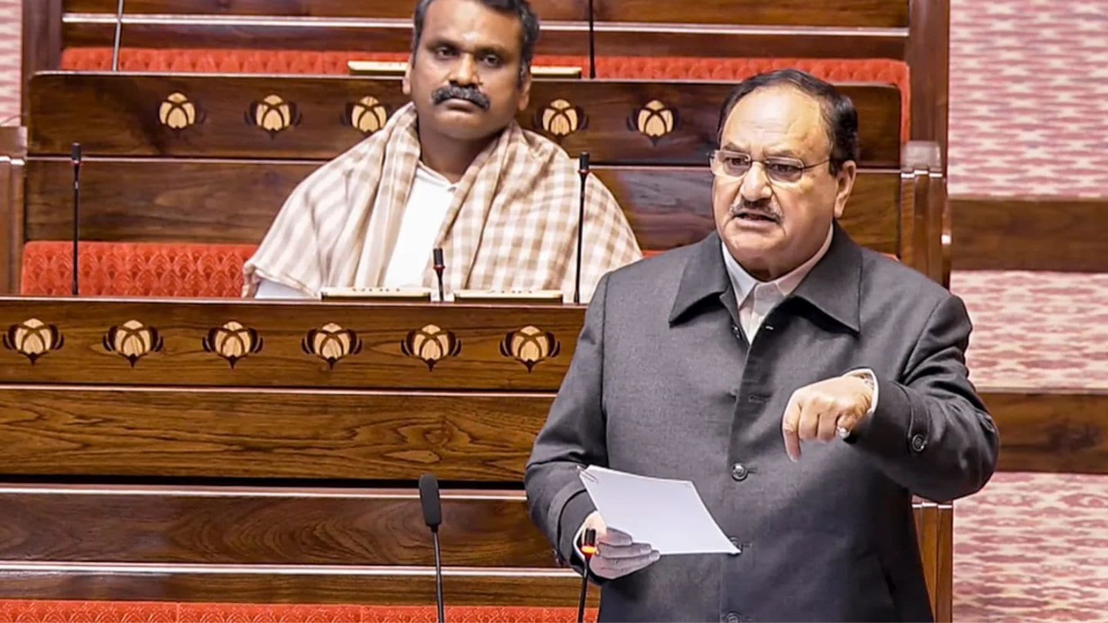 Bid on Farooq Abdullah life a matter of great concern: Nadda in Rajya Sabha