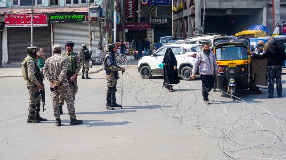 Curbs on movement remain in force in Kashmir after protests against Khamenei's killing