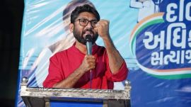Vadgam MLA and Dalit youth leader Jignesh Mevani