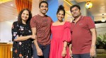 Johnny Lever with his family