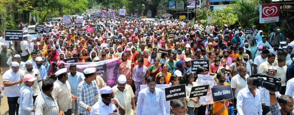 Thousands protest in Kolhapur after priests thrash devotees at Jyotiba temple