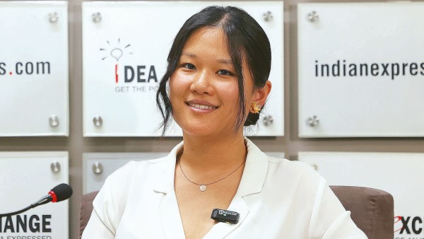Journalist and AI insider Karen Hao interview, Karen Hao interview, AI insider Karen Hao Idea Exchange, Karen Hao, Karen Hao Idea Exchange, Karen Hao Artificial Idea Exchange, artificial intelligence, Indian express news, current affairs