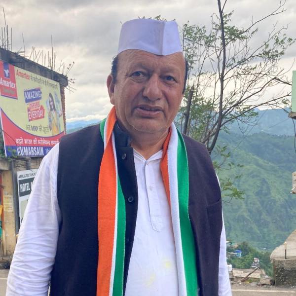 Kehar Singh Khachi, vice-chairman, Himachal Pradesh Forest Development Corporation
