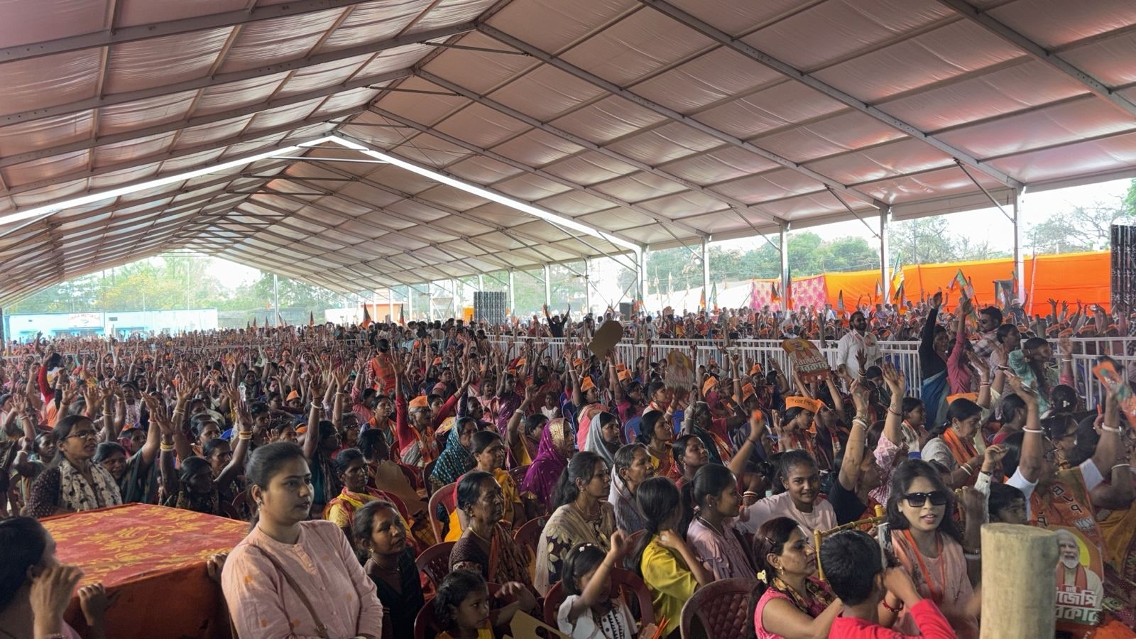 With Parivartan Yatra, BJP slams TMC on ‘infiltration, corruption’