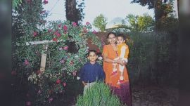 Kranti Shirsath with her sons