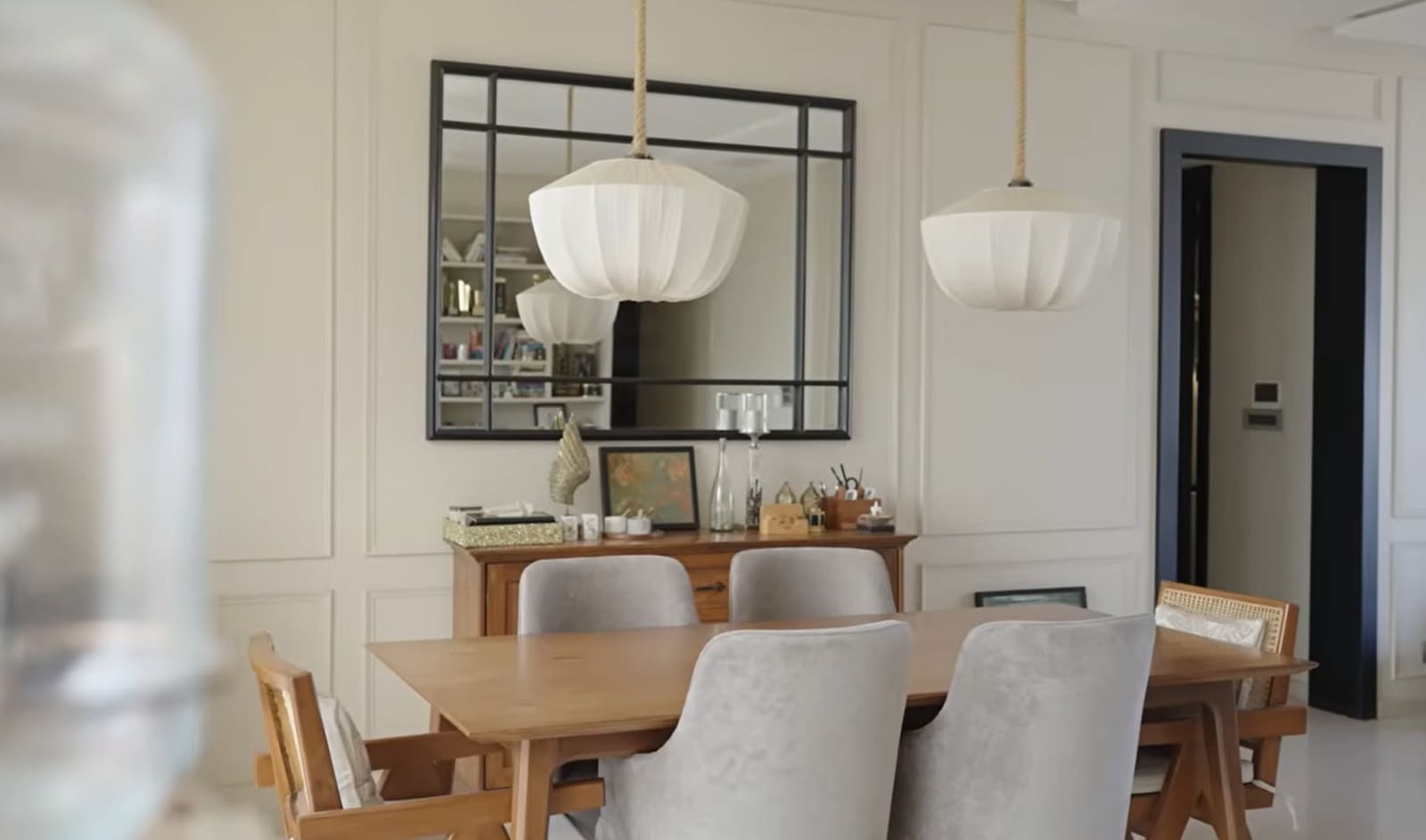 The space seems designed for connection and hosting
