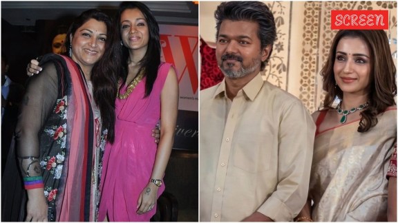 Although Vijay or Trisha haven't directly addressed dating rumours yet, their common friend, actor-politician Kushboo Sundar, has now thrown her weight behind her.