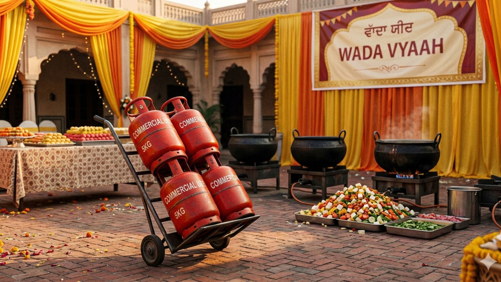 West Asia conflict hits ‘big fat Punjabi wedding’: Ludhiana fixes LPG quota, daughters’ marriages to get priority