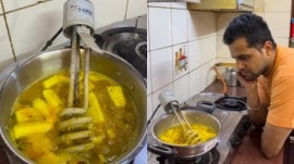 LPG shortage immersion rod cooking video