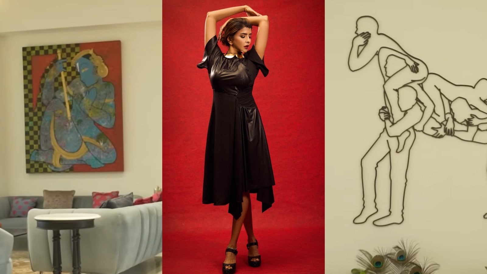 300 plants, a painting that took 10 years to complete: Inside Lakshmi Manchu’s Mumbai home, where art meets spirituality 300 plants, a painting that took 10 years to complete: Inside Lakshmi Manchu’s Mumbai home, where art meets spirituality