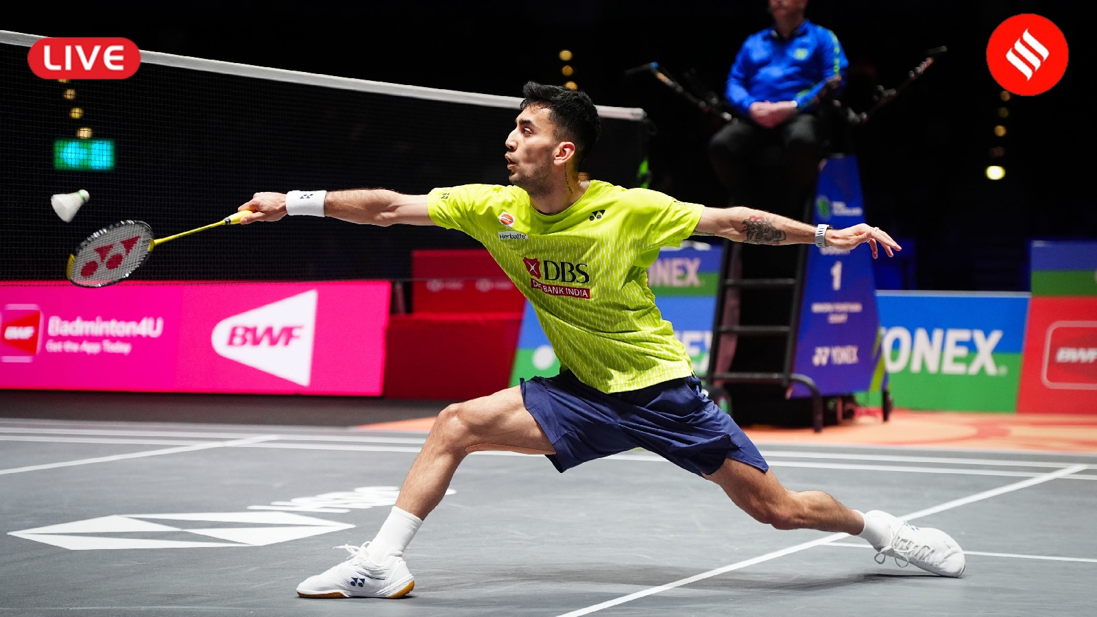 Lakshya Sen vs Victor Lai Live Score