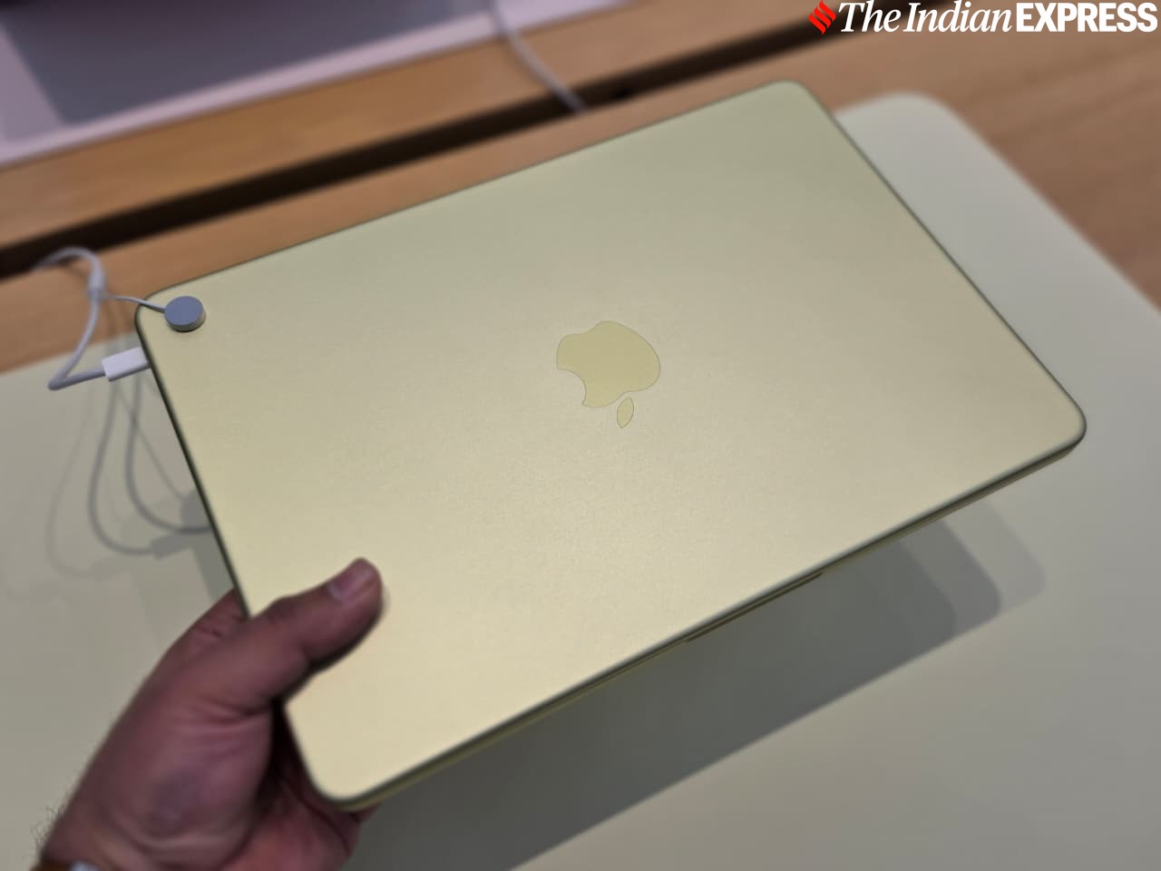 The Neo comes in four colors, and each of them is a bit eye-catching. (Image credit: Anuj Bhatia/Indian Express)