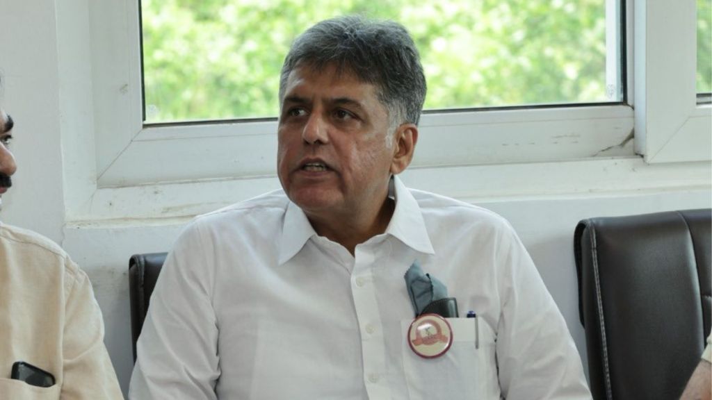 Congress MP Manish Tewari, congress