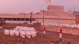 The West Asia conflict has disrupted fuel supplies to Morbi’s ceramic industry, forcing widespread shutdowns due to a propane-LPG shortage. (Express Photo)