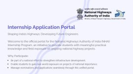 NHAI Internships 2026