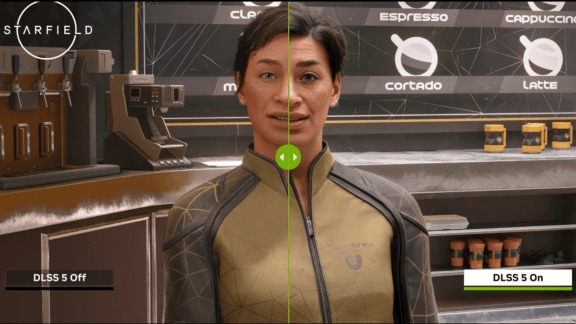 Unlike previous versions, DLSS 5 also adds new details including facial expressions and changing the overall lighting and shadows.
