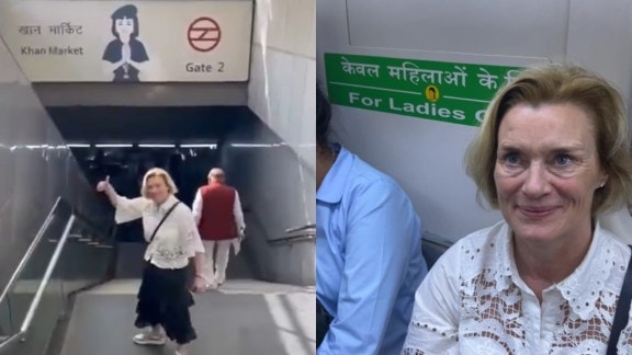 Norwegian diplomat Delhi Metro experience