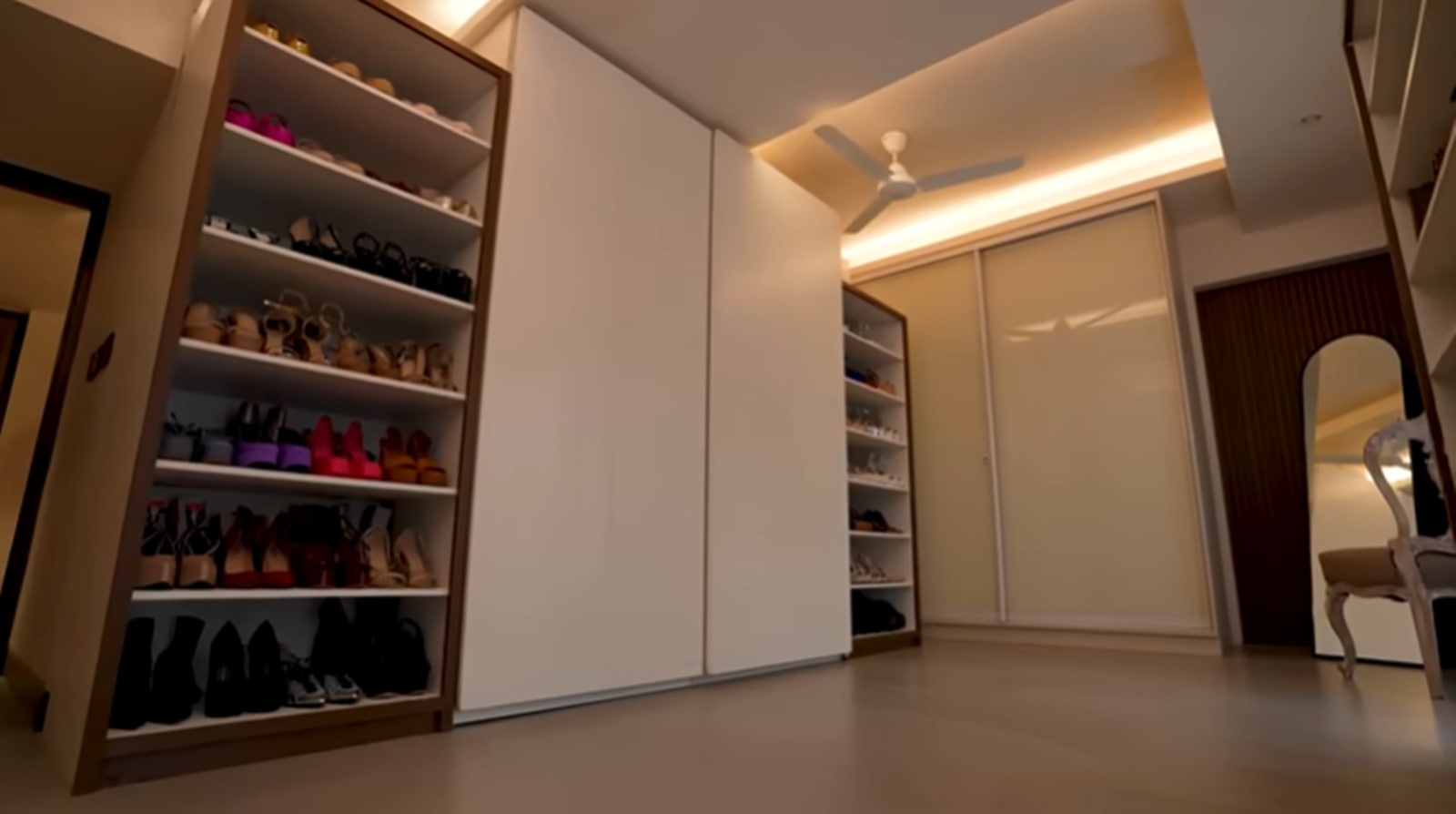Towering stilettos, some going up to six-and-a-half or even seven inches, dominate the collection