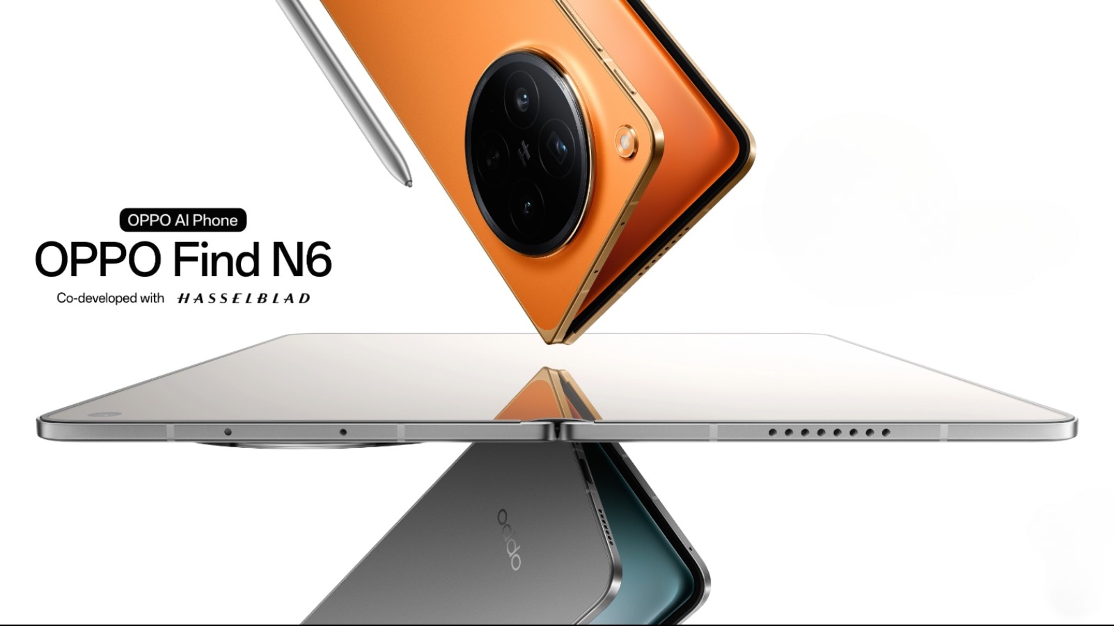  OPPO launches Find N6 foldable with creaseless and AI-powered productivity tools