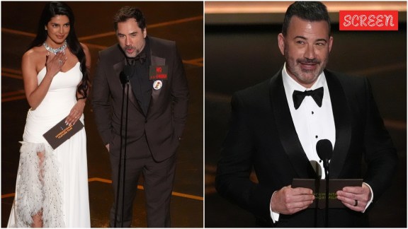 From veiled digs at US President Donald Trump by comedian Jimmy Kimmel, to Spanish actor Javier Bardem's politically charged short speech extending solidarity with Palestine, the Oscars stage once again became a platform for political statements.