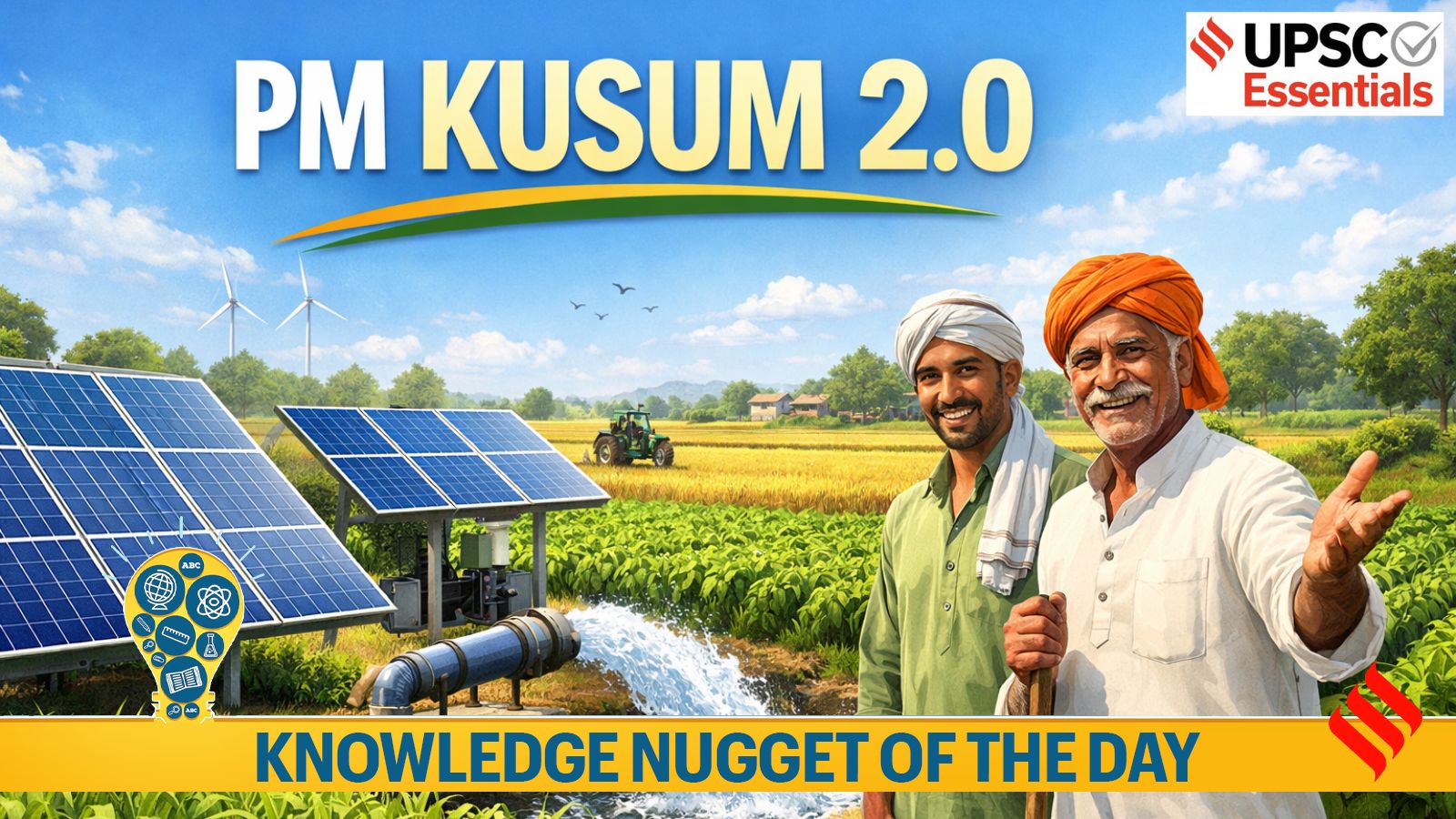 indianexpress.com - Khushboo Kumari - Knowledge Nugget | PM-KUSUM: How the centre plans to revamp the scheme -a must-know for UPSC aspirants