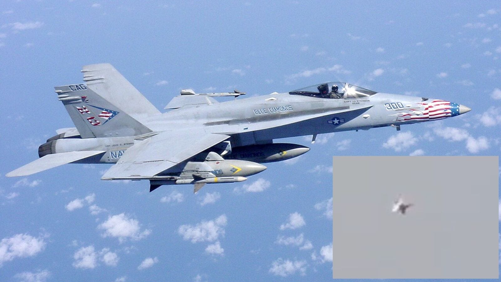 F-18 savaş uçağı düşürüldü