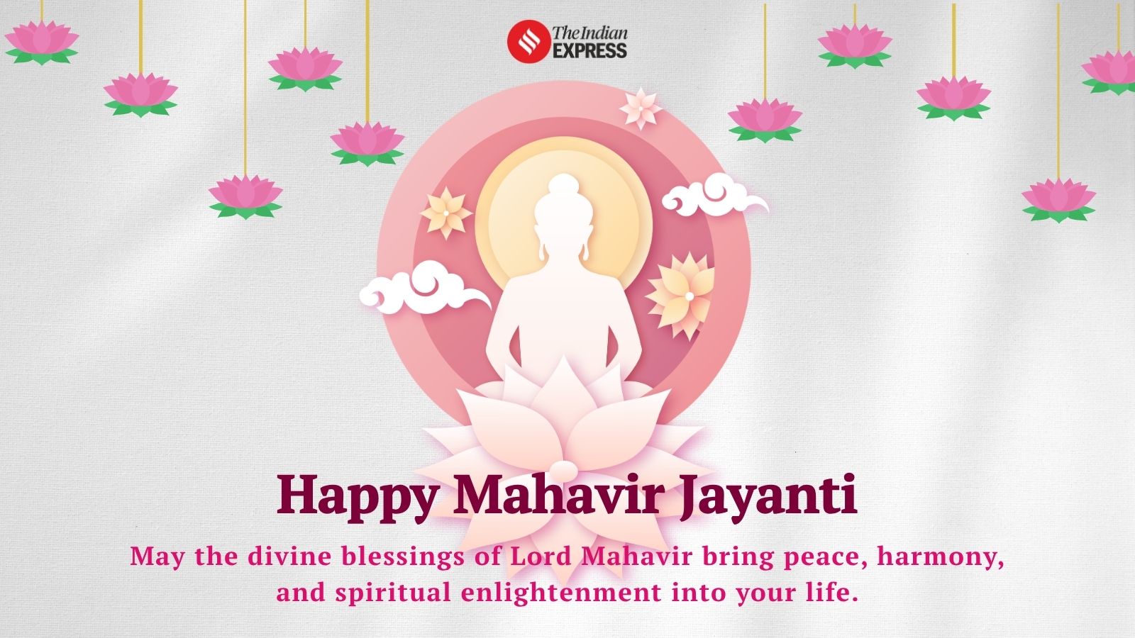 Wishing you and your family a blessed Mahavir Jayanti.