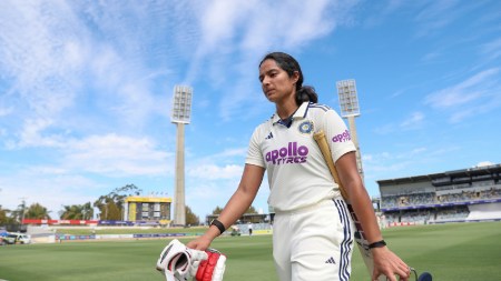 Pratika Rawal India vs Australia Pink Ball test