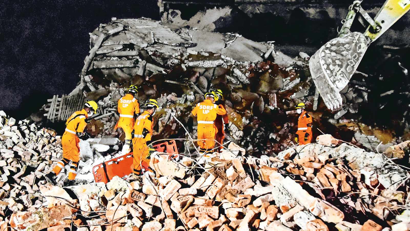 Four workers killed, 12 injured as cold storage unit collapses in Prayagraj; PM, Yogi announce ex gratia