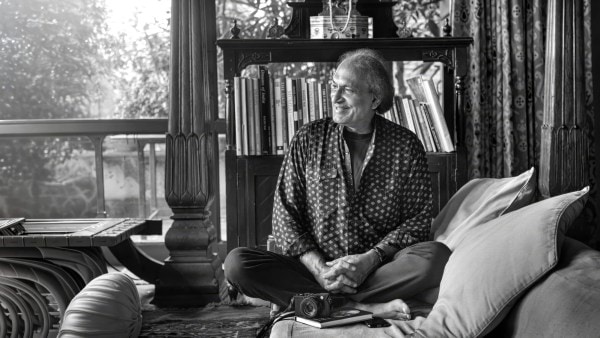 Raghu Rai as photographed by Rohit Chawla. 