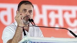Rahul Gandhi in Barnala indo-us trade deal