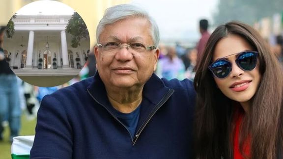 Ravi Jaipuria with his daughter Devyani