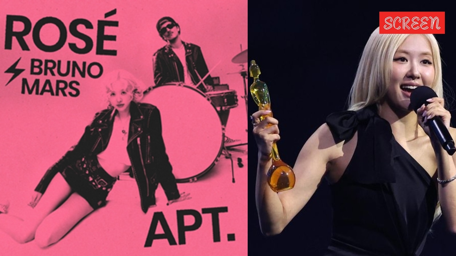 Rosé becomes the first K-Pop artiste to win a BRIT award