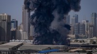 In Dubai, missiles overhead, calm on ground