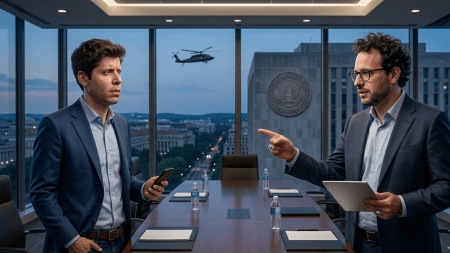 Anthropic CEO Dario Amodei criticised OpenAI’s Pentagon AI deal, calling the company’s messaging “straight up lies.”